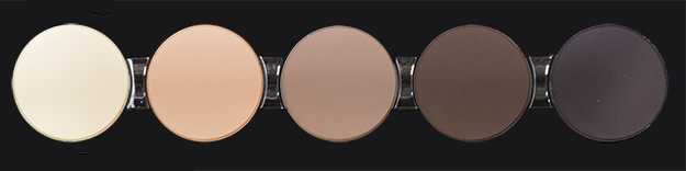 CARAMEL Palette ALIZEE MAKE-UP матовий фініш