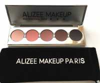 CHERRY palette ALIZEE MAKE-UP matte finish, peach-burgundy-brown
