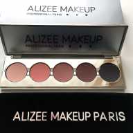 CHERRY palette ALIZEE MAKE-UP matte finish, peach-burgundy-brown - 02 - CHERRY